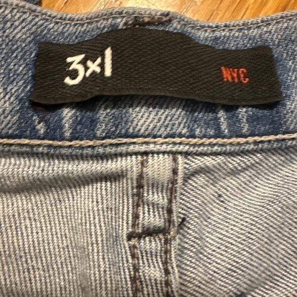3x1 Spectrum Straight Leg Crop Jeans Size 27 - Picture 6 of 7